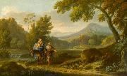 Peter van Bloemen The Rest on the Flight to Egypt oil painting reproduction